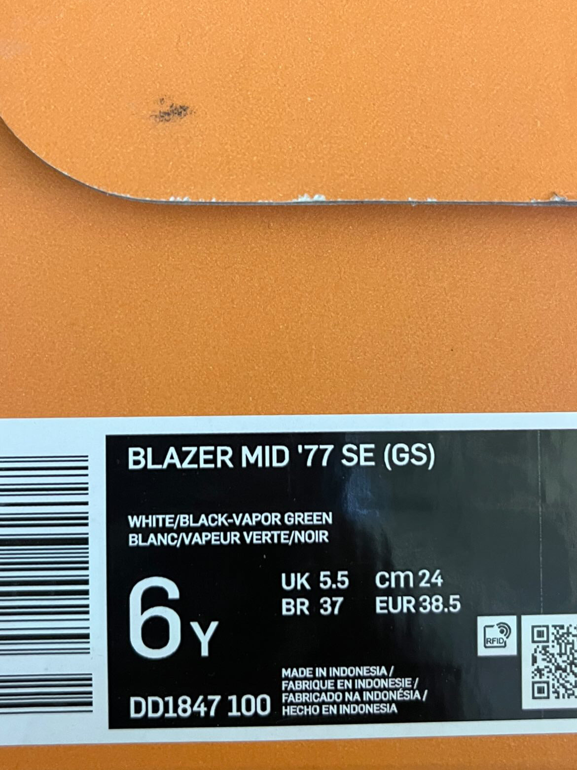 ZAPATILLAS NIKE BLAZER MID77 (38,5)