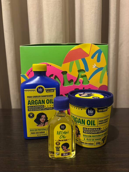 SET ARGAN OIL LOLA COSMETIC