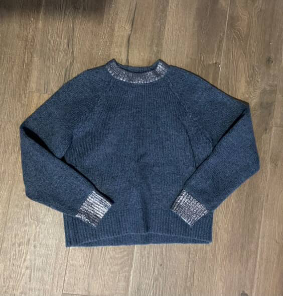 SWEATER FOSTER AZUL MARINO (S)