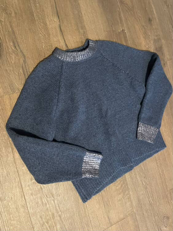 SWEATER FOSTER AZUL MARINO (S)