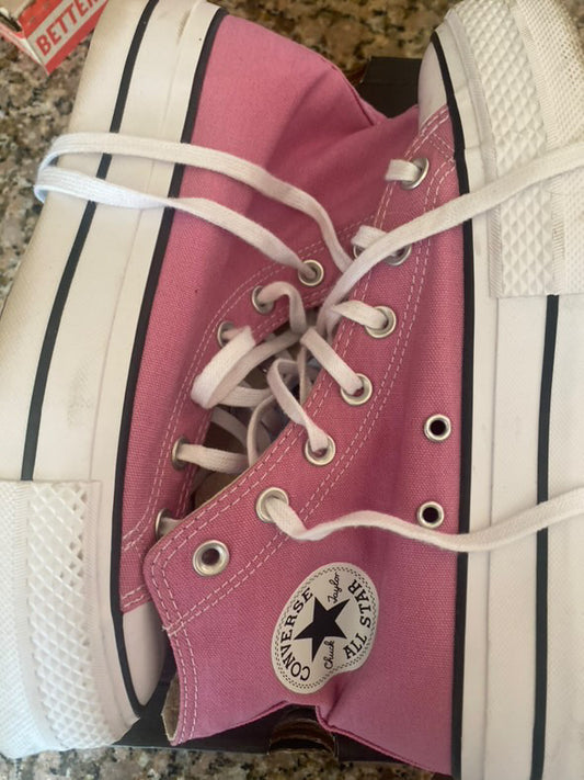 ZAPATILLAS CONVERSE ROSADAS (40)