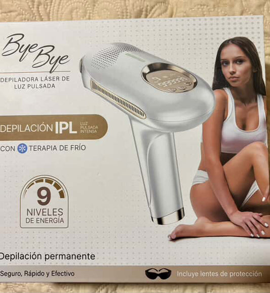 DEPILADORA LÁSER IPL BYE BYE
