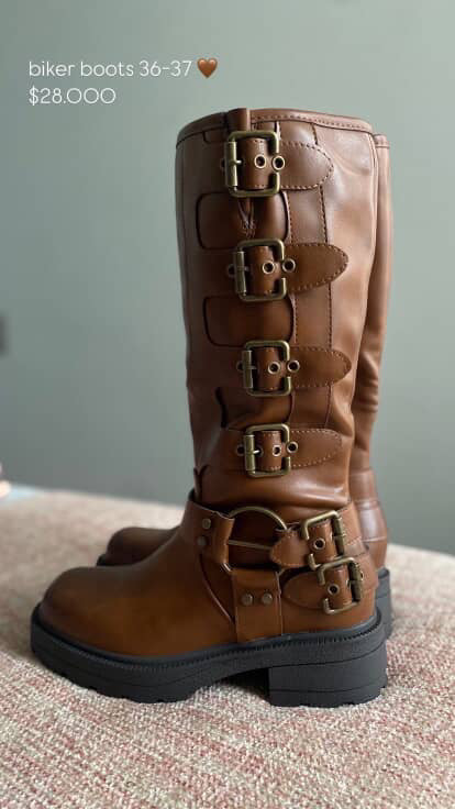 BIKER BOOTS (36/37)