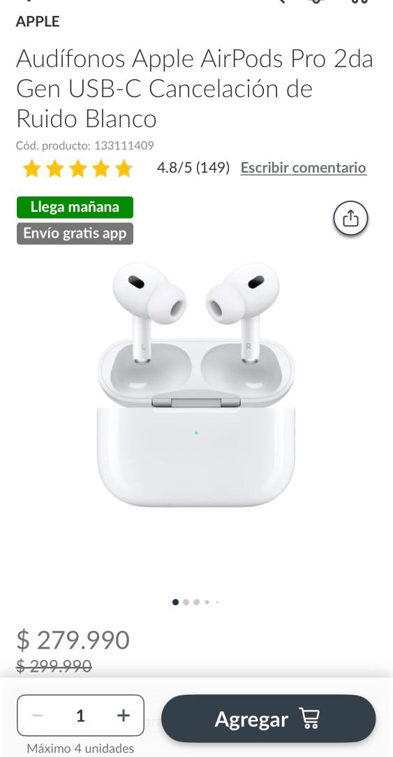 APPLE AIRPODR PRO 2DA GENERACIÓN