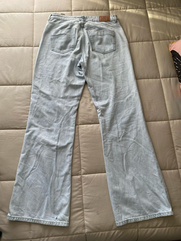 PANTALÓN WIDE LEG ZARA (40)