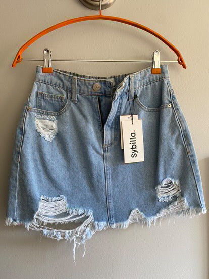 FALDA JEANS SYBILLA (XS)