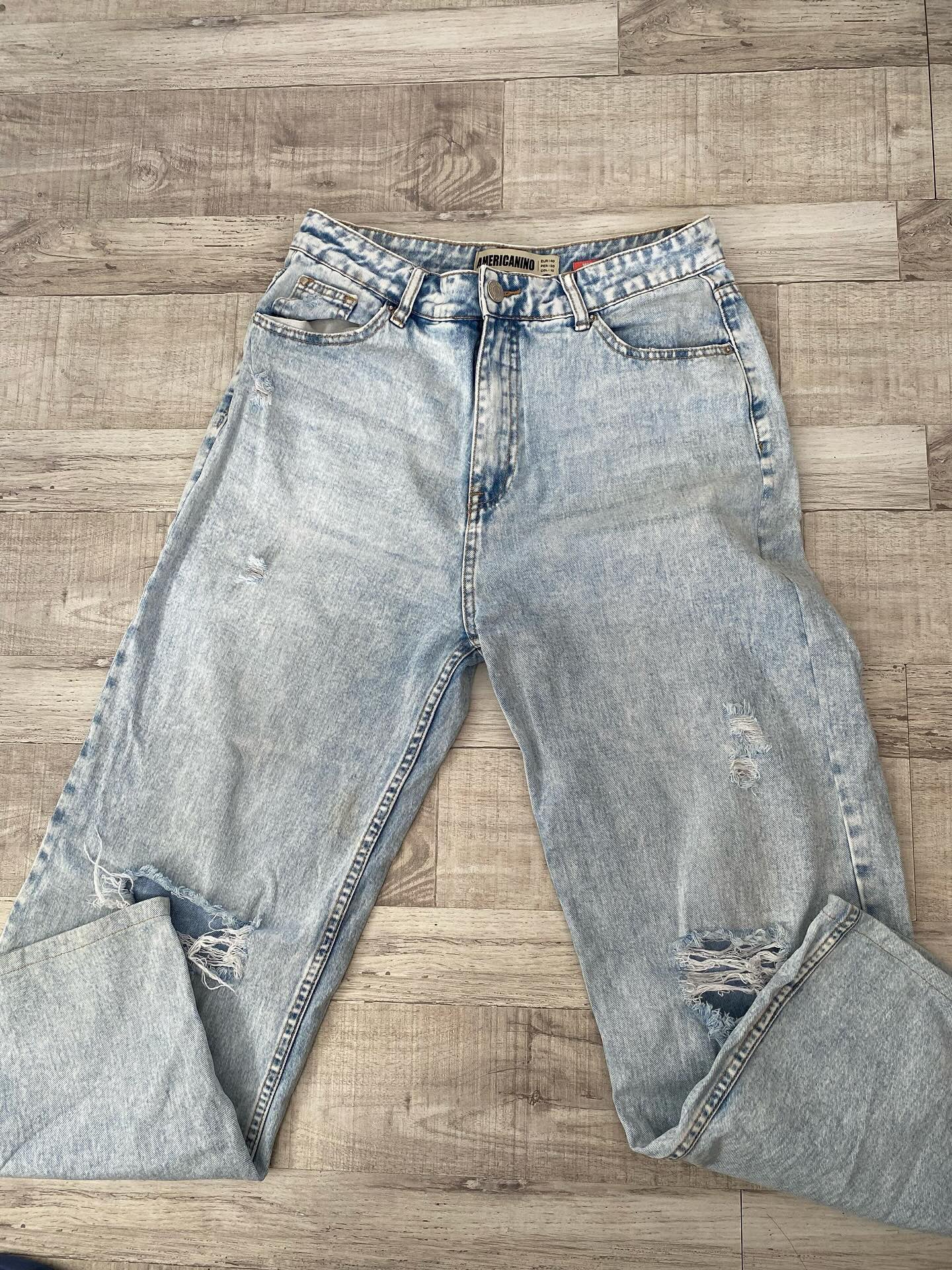 JEANS WIDELEG AMERICANINO (40)