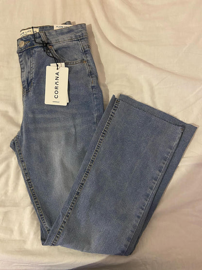 JEANS FLARE CROP CORONA (34/36)