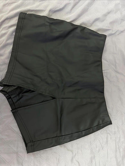 FALDA SHORT ECOCUERO (S)